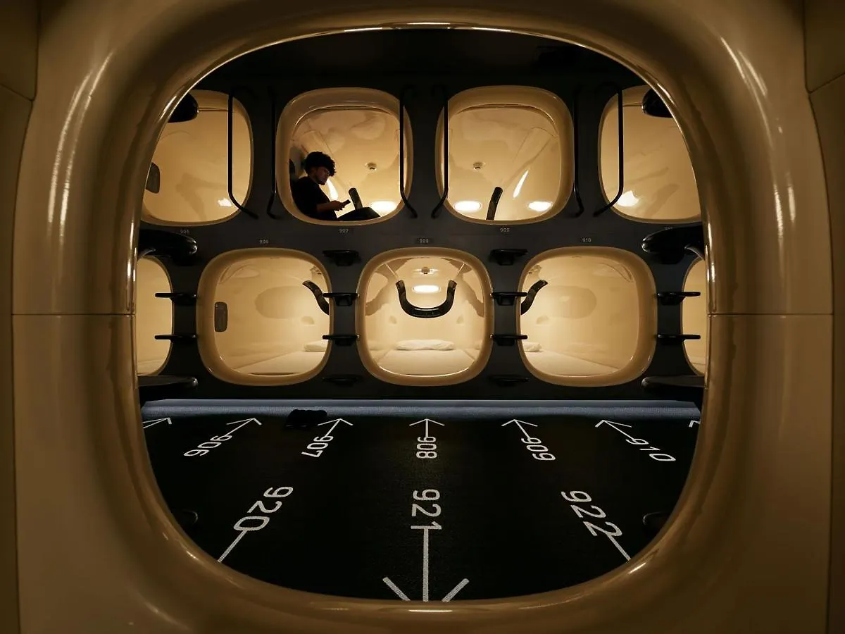 Capsule hotel 9H Nine Hours Nagoya Station