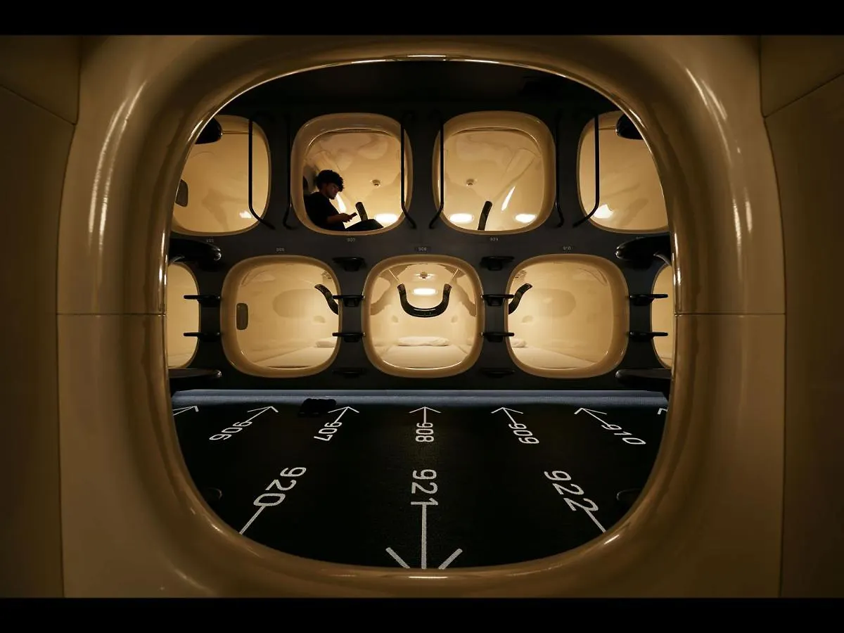 9H Nine Hours Nagoya Station Capsule hotel