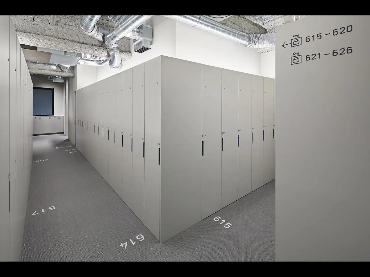 ** Capsule hotel 9H Nine Hours Nagoya Station Japan
